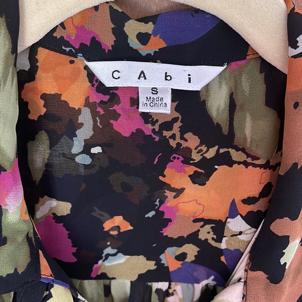 CAbi Ruffle Front Blouse #146 - Picture 3 of 4